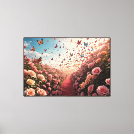 バラパラダイスストレッチキャンバスプリント キャンバスプリント