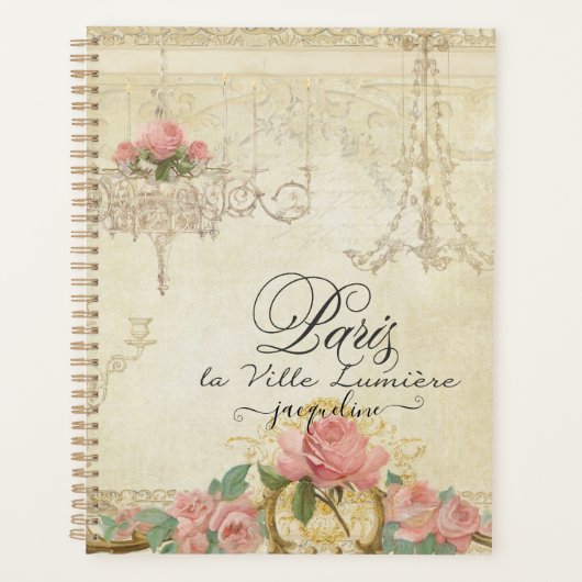 バラパリシャンデリエレガントア結婚ブライダルズ プランナー手帳 (正面)