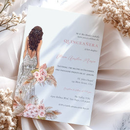 バラパンパエレガントスグラスドレスキンセアニェラ 招待状