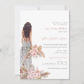 バラパンパエレガントスグラスドレスキンセアニェラ 招待状 (正面)