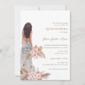 バラパンパエレガントスグラスドレスキンセアニェラ 招待状 (正面)