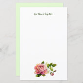 バラパーソナライズされた文具 (正面/裏面)