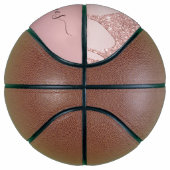 バラパーソナライズされた金ゴールドグリッタードリップスガールズ バスケットボール (右)