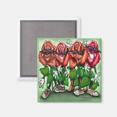 バラパーティー マグネット (正面/裏面)