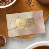 バラパール・セピア金箔ボタニカル繊細 名刺