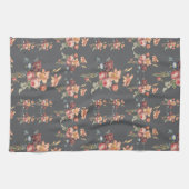 バラビクトリアンとリリー キッチンタオル (横)