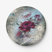 バラビクトリアンエフェラ ペーパープレート (正面)