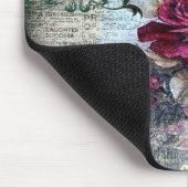 バラビクトリアンエフエメラモノグラム マウスパッド (コーナー)