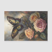 バラビクトリアンバタフライデコップページ 薄葉紙 (正面)