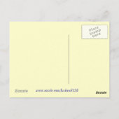 バラビクトリアン感謝はがき ポストカード (裏面)