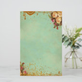 バラビクトリアン文房具 便箋 (スタンド正面)