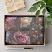 バラビクトリアン金ゴールドステームパンクキャットデカップページ 薄葉紙 (ギフト)