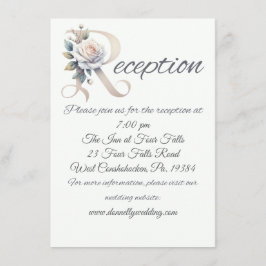 バラビッグRウェディングレセプションエンクロージャカード エンクロージャーカード