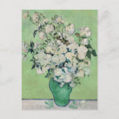 バラビンセント・ファン・ゴッホと花瓶 ポストカード (正面)