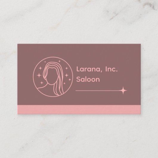 バラピシンプルンクモダンフェミニンクの名刺 名刺 (正面)