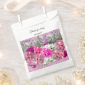 バラピフェイクンクグリッターブーケフリットバッグ フェイバーバッグ (クリップ留めされた状態)