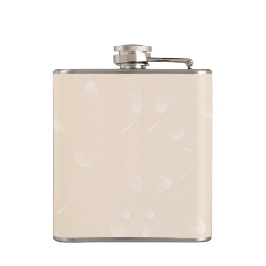 バラピンクと黄色 フラスク (裏面)