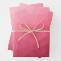 バラピンクのライトグラディエントのジオメトリメッシュパターン