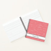 バラピンクの数式のグラフィックと数式 ノートブック (内部)