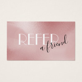 バラピンクの紹介カード