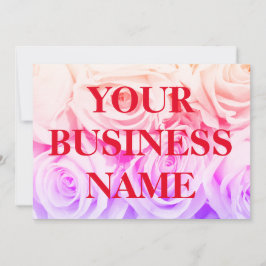 バラピンクの花束ブーケ、背景 シーズンカード