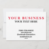 バラピンクの花束ブーケ、背景 シーズンカード (裏面)