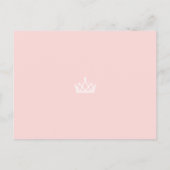 バラピンクグリッツPageantオートグラフフォトカード ポストカード (裏面)