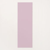 バラピンクバロック華美の葉 ヨガマット (裏面)