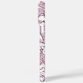 バラピンクバロック華美の葉 Case-Mate iPhoneケース (裏面 / 左)