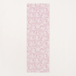 バラピンクパターン ヨガマット