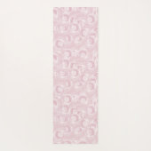 バラピンクパターン ヨガマット (裏面)