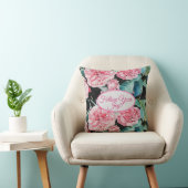 バラピンクローズ後を追フローラあなたの喜びパターン クッション (椅子)