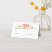 バラピンク宗教座席表 プレイスカード (正面)