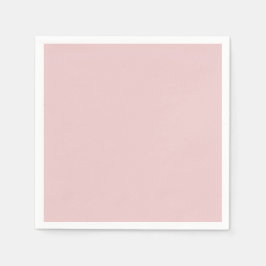 バラピンク無地の色 スタンダードカクテルナプキン
