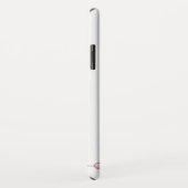 バラピンクRhinestoneの名前の写真 Case-Mate iPhoneケース (裏面/右)