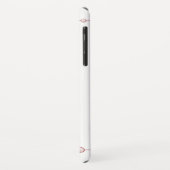 バラピンクRhinestoneの名前の写真 Case-Mate iPhoneケース (裏面/左)