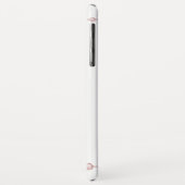 バラピンクRhinestoneの名前の写真 Case-Mate iPhoneケース (裏面/左)