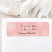 バラピーチ差出人住所ラベル ラベル (インサイチュ)