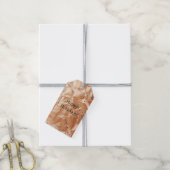 バラピーチ金ゴールドグラム ギフトタグ (より糸付き)