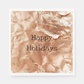 バラピーチ金ゴールドグラム スタンダードランチョンナプキン (正面)