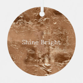 バラピーチ金ゴールドグラム メタルオーナメント