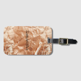 バラピーチ金ゴールドグラム ラゲッジタグ