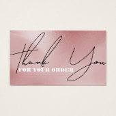 バラピ感謝していンクユー割引カード (正面)