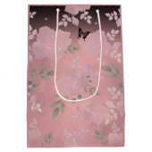 バラファンシーキンセアニェラピンクミディアム抱き枕 ミディアムペーパーバッグ (裏面)