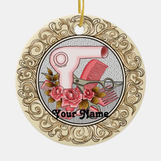 バラファンシーズボーティシャンオーナメント セラミックオーナメント (正面)