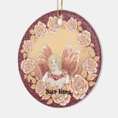 バラフェアリーリングや輪オーナメント セラミックオーナメント (左)