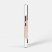 バラフェイクゴールドフォイルとブラックハート SAMSUNG GALAXYケース (右側面)