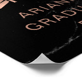 バラフェイク金ゴールドと大理石 |グラードパーティーへようこそ ポスター (角)