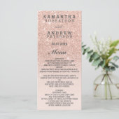 バラフェイク金ゴールドグラデーショングリッター結婚ピンク メニュー (スタンド正面)