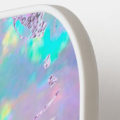 バラフェイク金ゴールド箔の光写真への効果 ピックルボールラケット